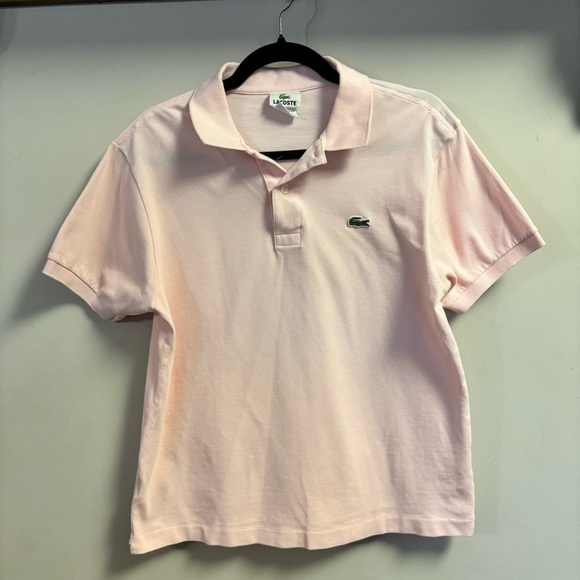 Lacoste Light Pink Polo Shirt for Men - Picture 3 of 8